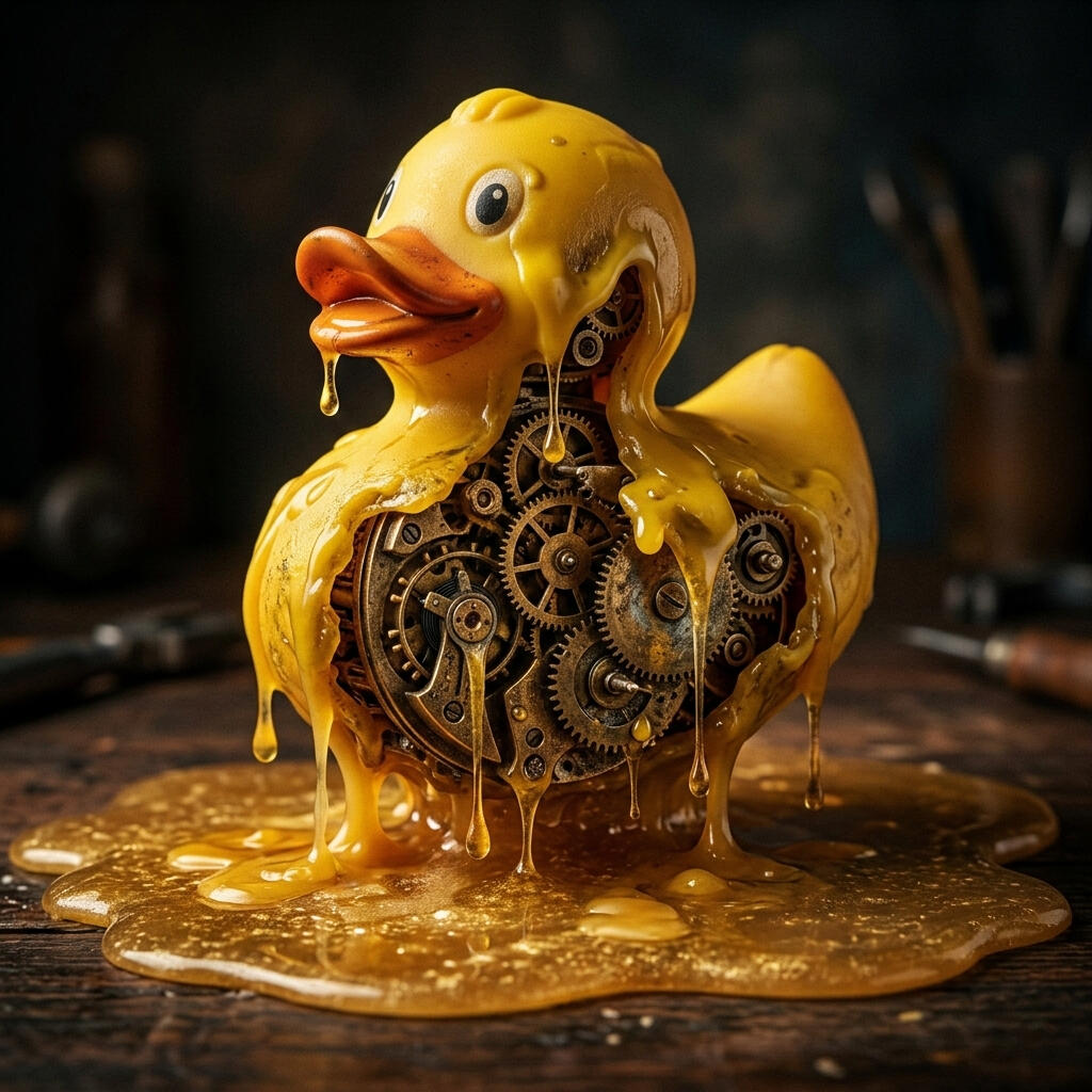 The Melting Chronograph Duck